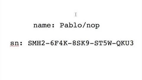 QuickTime 7 Pro Serial