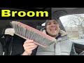 How To Trim A Broom-Easy Way To Renew Your Broom-Tutorial