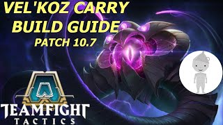 Hot New Vel&#39;koz Carry Build Guide | Teamfight Tactics Patch 10.7