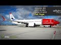 Norwegian Boeing 737-MAX 8 Full Flight | Edinburgh to Hartford, CT (with ATC)