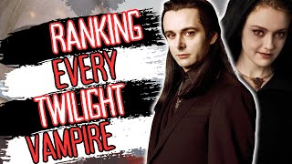 Ranking All 56 TWILIGHT Vampires From Weakest To Strongest