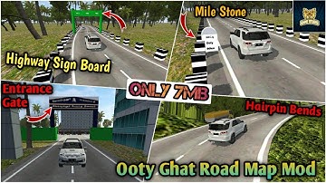 🤩😜Download COIMBATORE - OOTY GHAT ROAD MAP MOD for Bus Simulator Indonesia || BUSSID v3.7.1