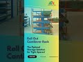 Roll Out Cantilever Rack | Space-Saving Warehouse Storage #RollOutCantilever #CantileverRack #rack