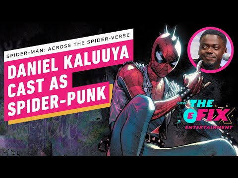 Get Out Star Daniel Kaluuya Gets Into the Spider-Verse As Spider-Punk - IGN The 