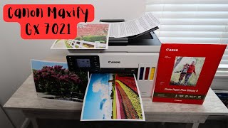 Print Quality Test Canon Maxify GX 7021