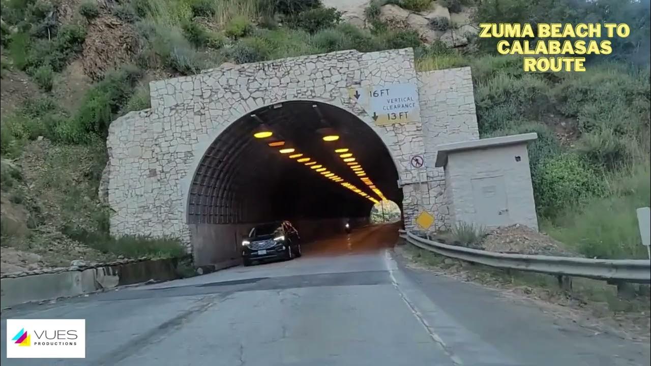 Zuma beach to Calabasas route YouTube