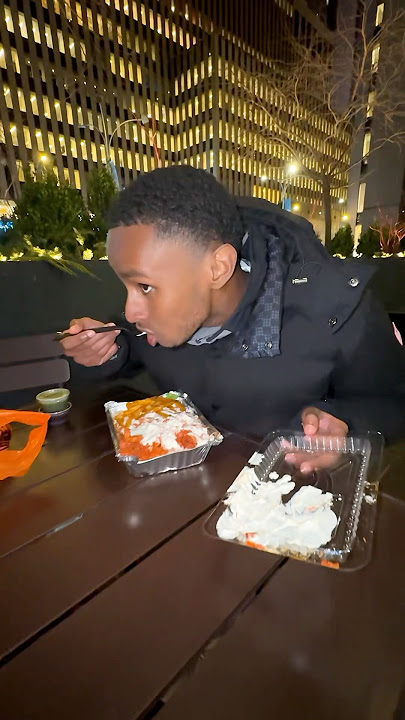 I Had To Try Adel’s Famous Halal Food in New York City 😍