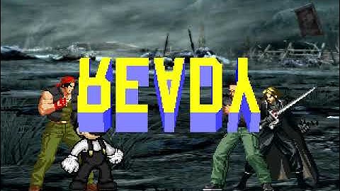 MUGEN Request: Super Mario & Ralf Jones Vs Claude V2 & Raphael Sorel