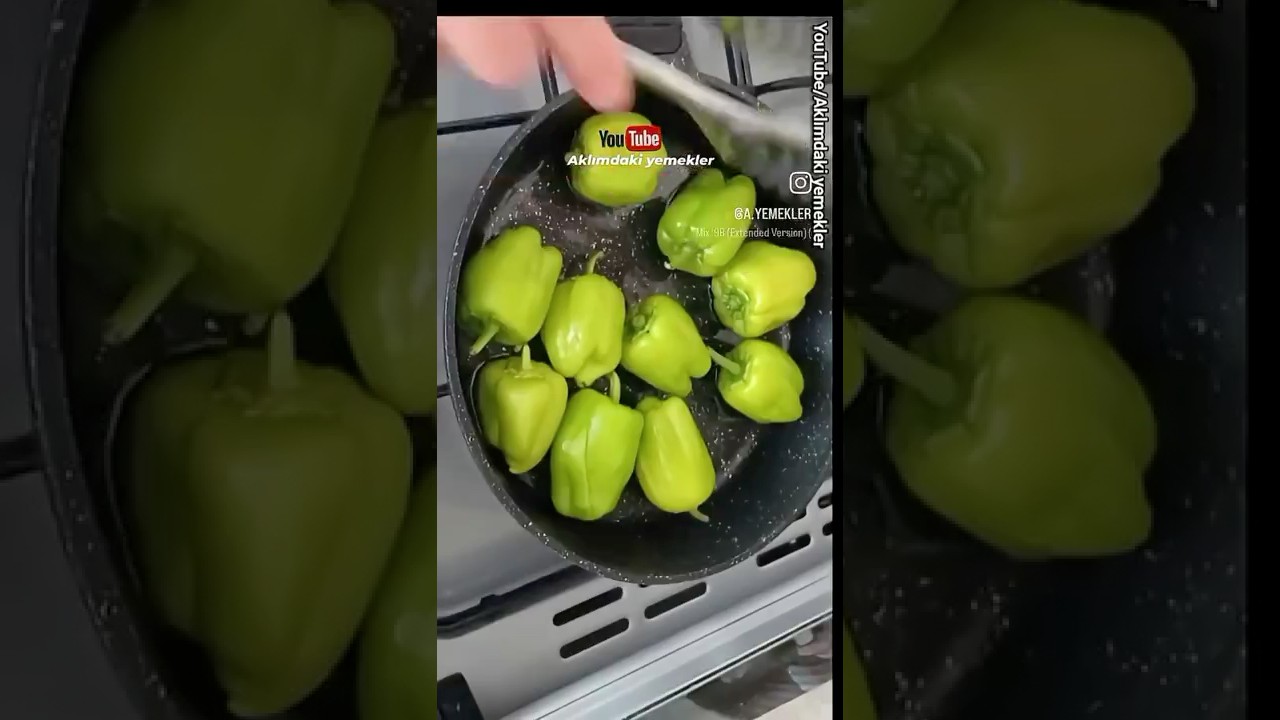 KAHVALTILARIN VAZGEÇİLMEZİ BİBER KIZARTMASI TARİFİ