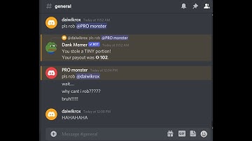 How to rob without being stolen from in dank memer