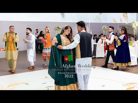 Beautiful Afghan Wedding Dance With Afghani Dress - 2022 4k Resolution