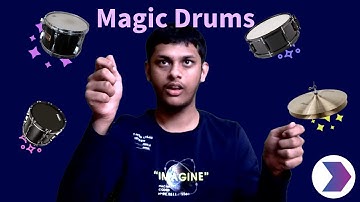 MAGIC DRUMS - Drumming in Air using Python