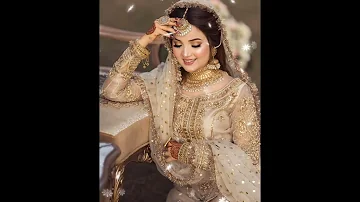 Top Pakistani Bridel Nikkah Dresses/Beautiful Nikkah Bride Dresses Collection