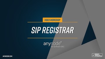 anynode 25 - SIP Registrar (deutsch)