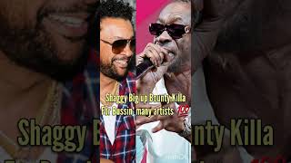 Shaggy big up Bounty Killer for his contribution to dancehall bussin' many artists