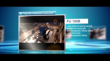 Floor type machining centre FU 150B