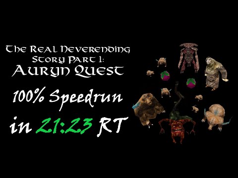 Auryn Quest - 100% Speedrun in 21:23 RT (World Record)