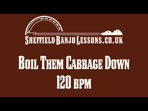 Boil Them Cabbage Down - Bluegrass Backing Track @ 120 bpm | Use for Banjo/Guitar/Mandolin