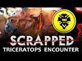 SCRAPPED Jurassic Park Triceratops Encounter at Universal Studios