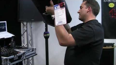 QSC K8, K10, K12 - 1000 Watt Speaker Tilt Direct Feature