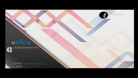 Thiết kế Web - Bài 5: Giới thiệu về Bootstrap 4 và Cài đặt