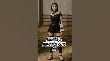 Lineage 2 | Reimaginated by Ai | Human race - Mystic #lineage2 #mmorpg