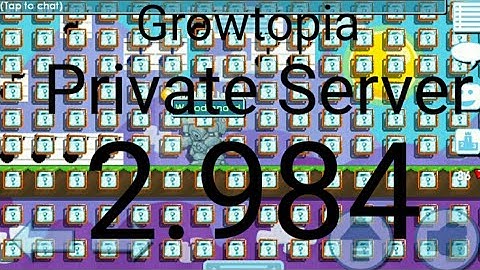 Growtopia Private Server 2.984/2.985 [TUTORIAL] link in Description