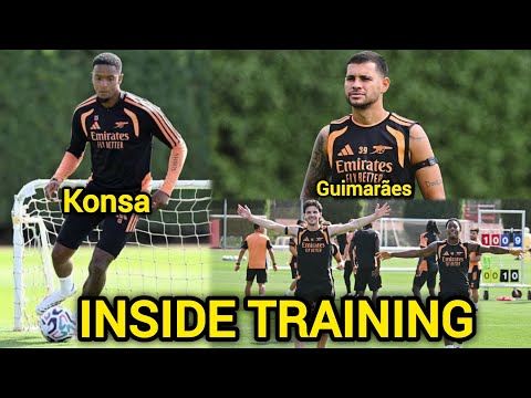 allbet x aero88 - DI BALIK LATIHAN | Sesi latihan pertama Konsa bersama tim! Guimarães, Rice, Gyokeres & Gabriel si...