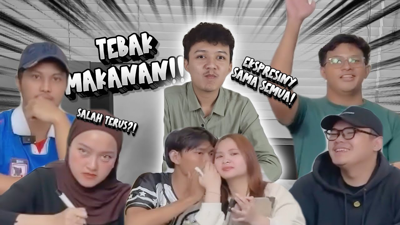 TEBAK MAKANAN!! SEMUA TERKECOH DAMAR YANG FLAT MAKANNYA!! W/@IndiraKalistha @CHACAKUMA