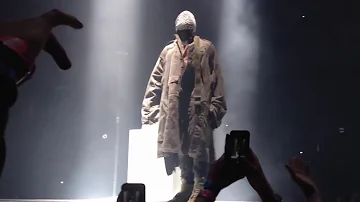 Kanye hits one poopy-di scoop and the crowd goes crazy