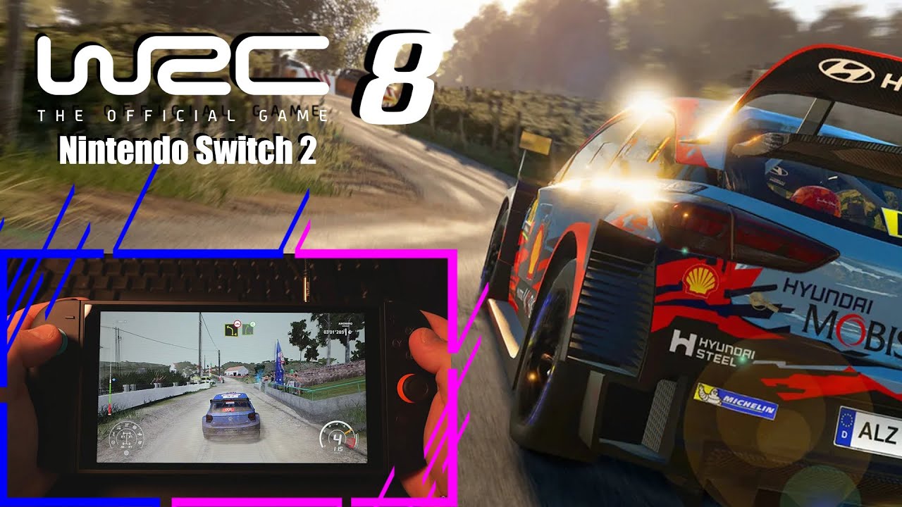 Nintendo Switch 2 WRC 8 gameplay
