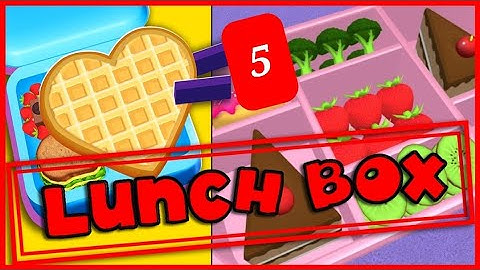 Fill Lunch Box: Organizer Game Gameplay (Android) نوع خامس 5