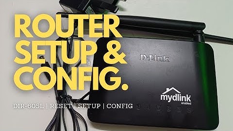 Router Setup & Configuration | D-Link DIR-605L Demo Project