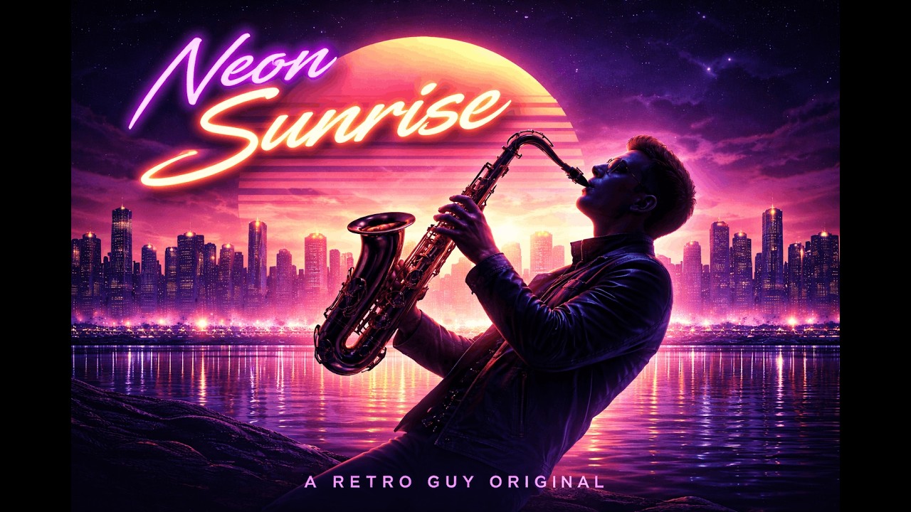 Neon Sunrise | Late Night Study Session