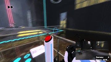 Portal 2 - Bridge Catch 0 Portals World Record