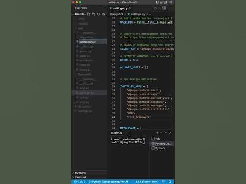 How to create a REST API for your Django models #programming #coding # ...