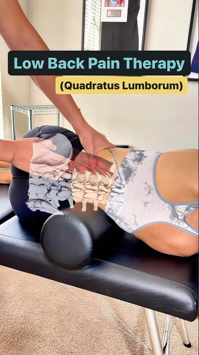 Erector & QL Massage for Low Back Pain #lowbackpain #massage