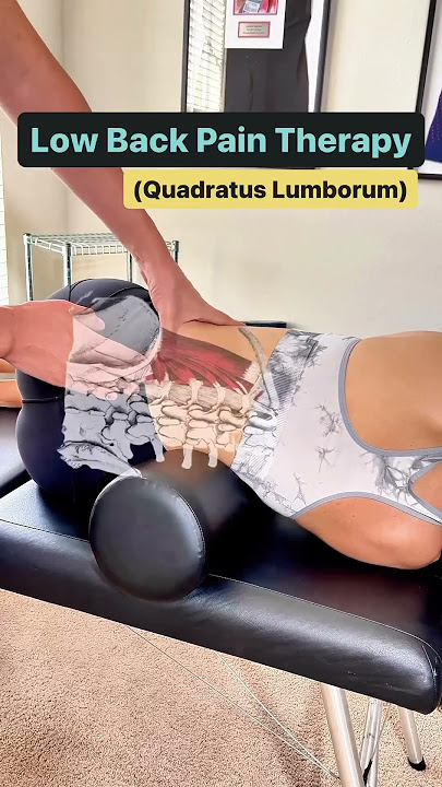 Erector & QL Massage for Low Back Pain #lowbackpain #massage