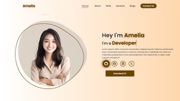 Responsieve portfoliowebsite met alleen HTML en CSS - Eenvoudige tutorial