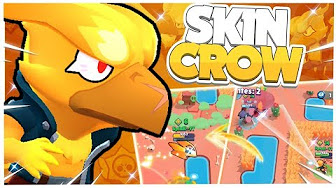 Jugando Con Crow Brawl Stars Youtube