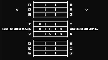 3-D Force Tic-Tac-Toe for the Atari 8-bit family