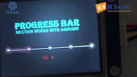 아두이노 우노 프로젝트 How A Nextion HMI TFT LCD Touch Display Screen Work For Arduino UNO Project