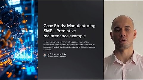 Day 58 — How a Small Manufacturer Boosted Uptime with AI-Powered Predictive Maintenance (Case Study)