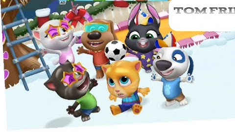 My Talking Tom Friends (iOS,Android) Gameplay Walkthrough (Outfit8) - HD