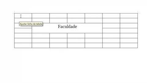 Como mesclar na Tabela Libreoffice Writer