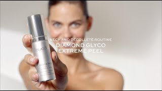 Neck and Décolleté Routine Step 3: Exfoliate with Diamond Glyco Extreme Peel