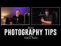 Real Photography Tips with Nick Page