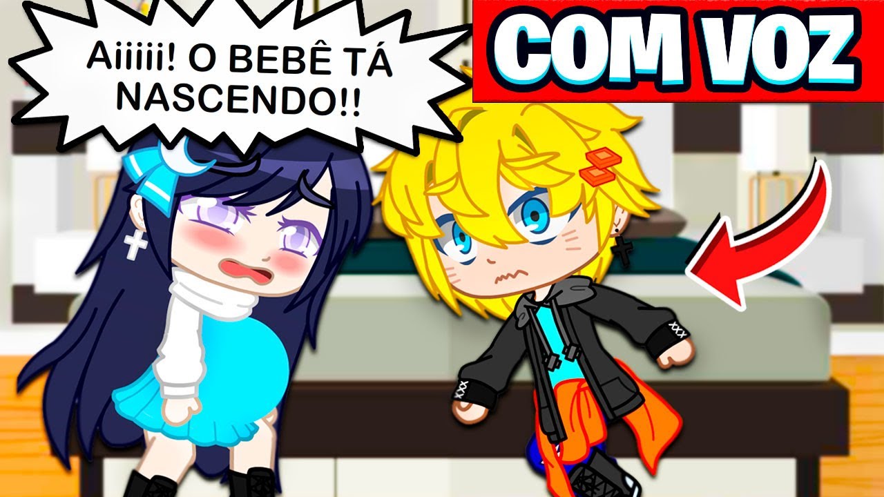 Mini Filme Gacha Life gacha club Naruto a minha coca cola e água quente do  cantil