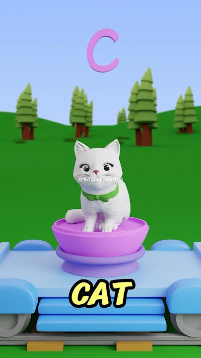 Learn ABC with kastari sentra | Abc Song & Nursery Rhymes & Kids Songs #shorts #childrensongs #abcd