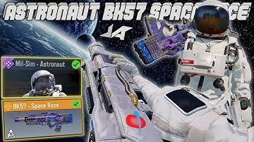 The Best Combination Astronaut With Legendary BK57 Space Race (No Recoil + Best Gunsmith) COD MOBILE